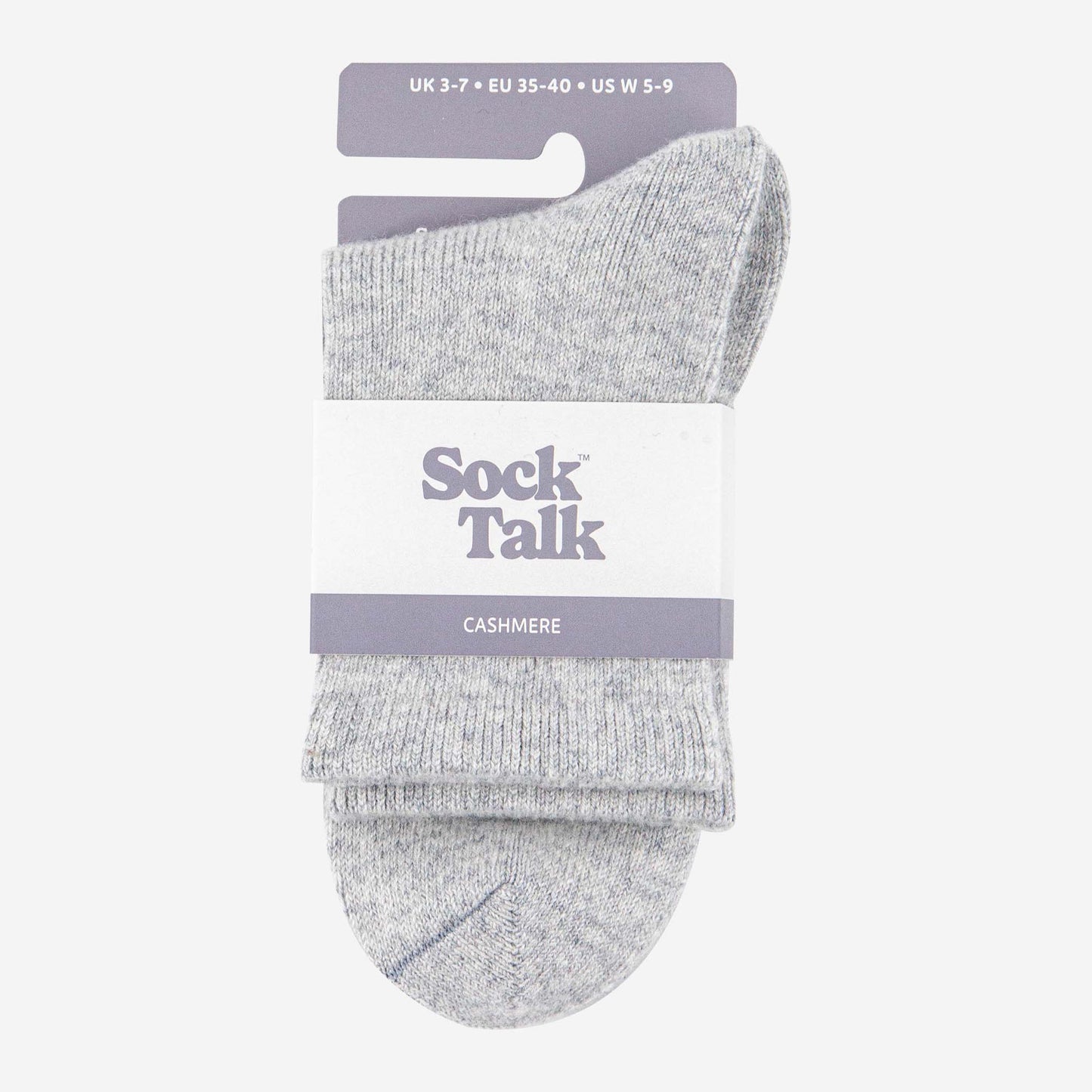 womens-cashmere-socks-ankle-socks-light-grey-cashmere-in-sock-talk-packaging