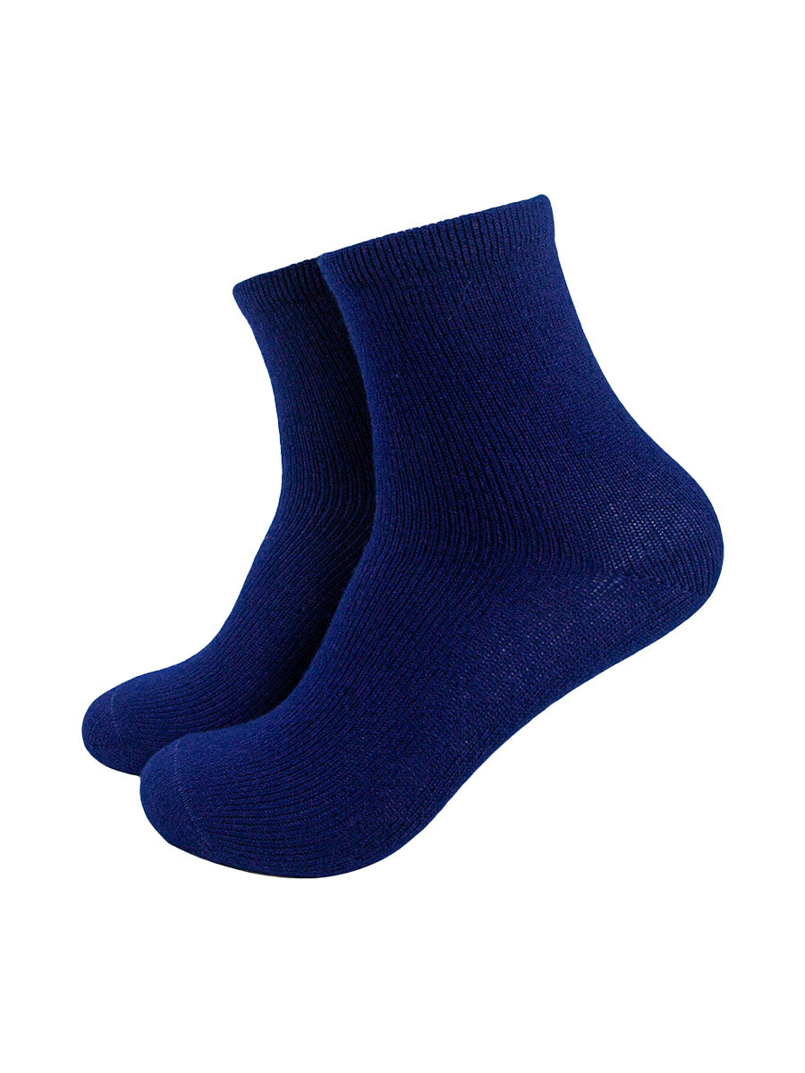 womens-cashmere-socks-ankle-socks-navy-blue-cashmere-soft-luxury