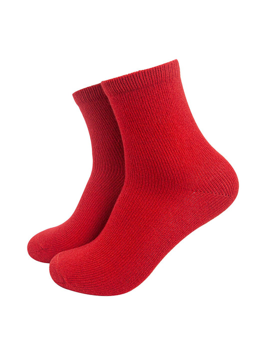 womens-cashmere-socks-ankle-socks-red-cashmere-soft-luxury