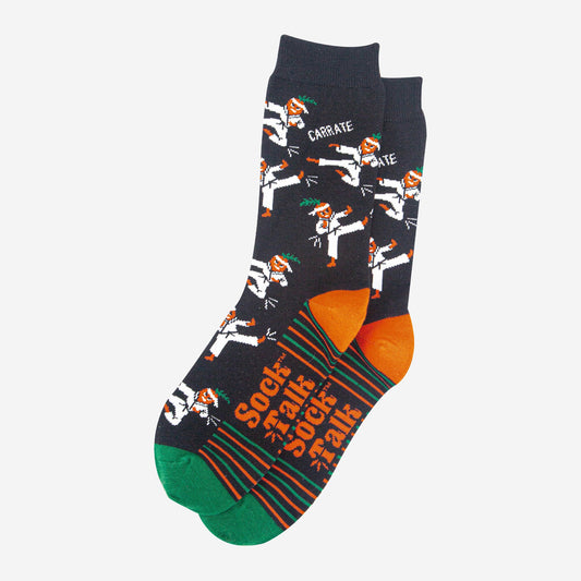 mens-combed-cotton-crew-socks-black-carrate-laying-flat
