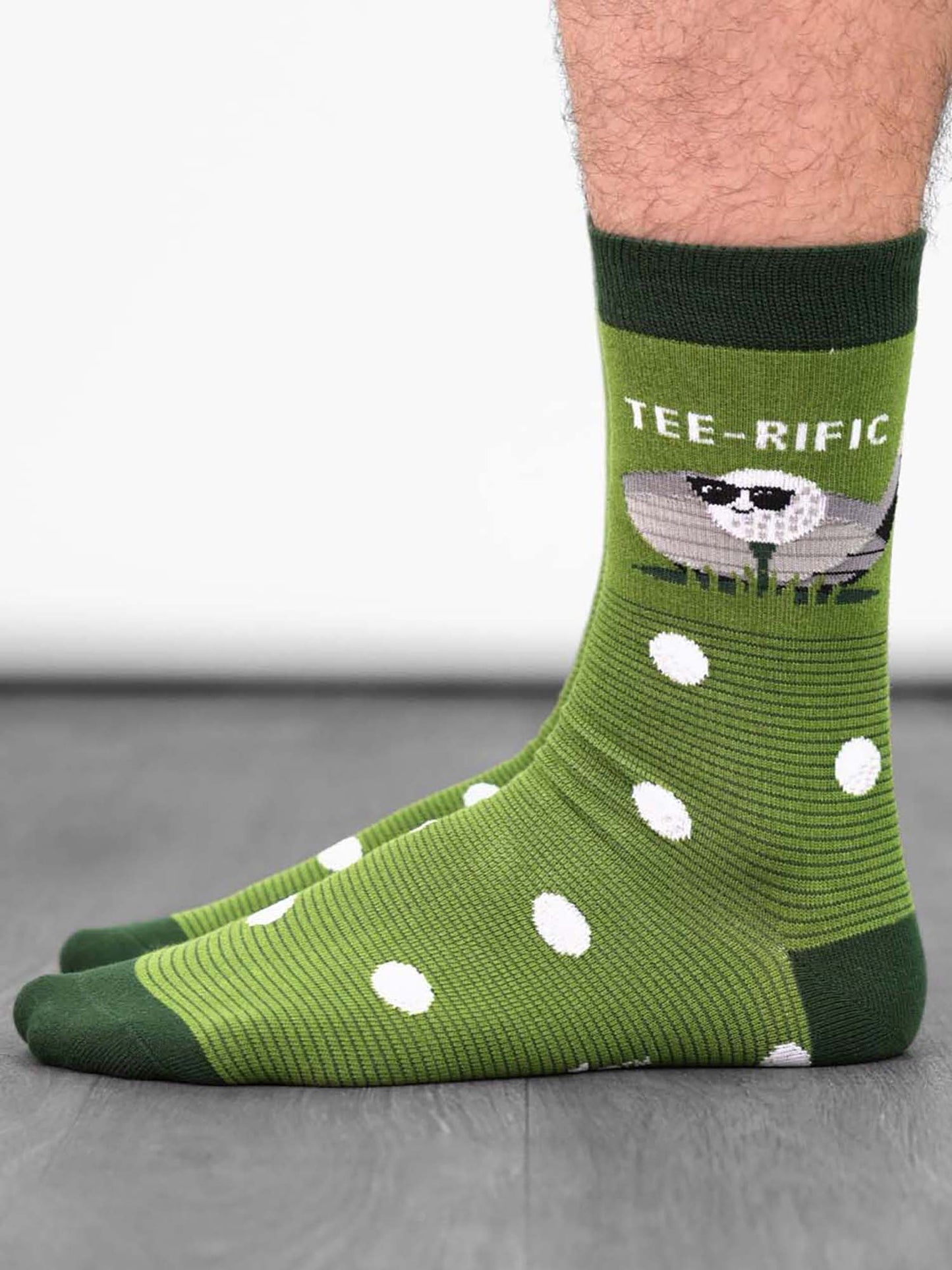 teeriffic-golf-print-combed-cotton-socks-in-green