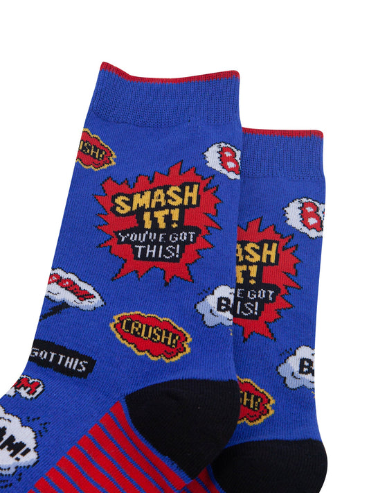 Smash-It-Combed-Cotton-Socks-in-Royal-Blue-Close-Up