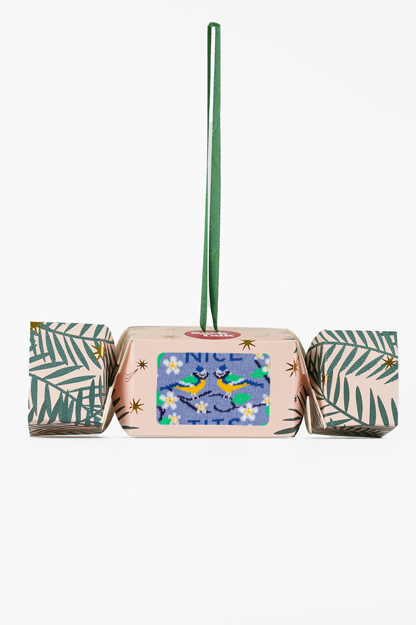 Nice Tits Combed Cotton Socks in a Christmas Cracker Gift Box