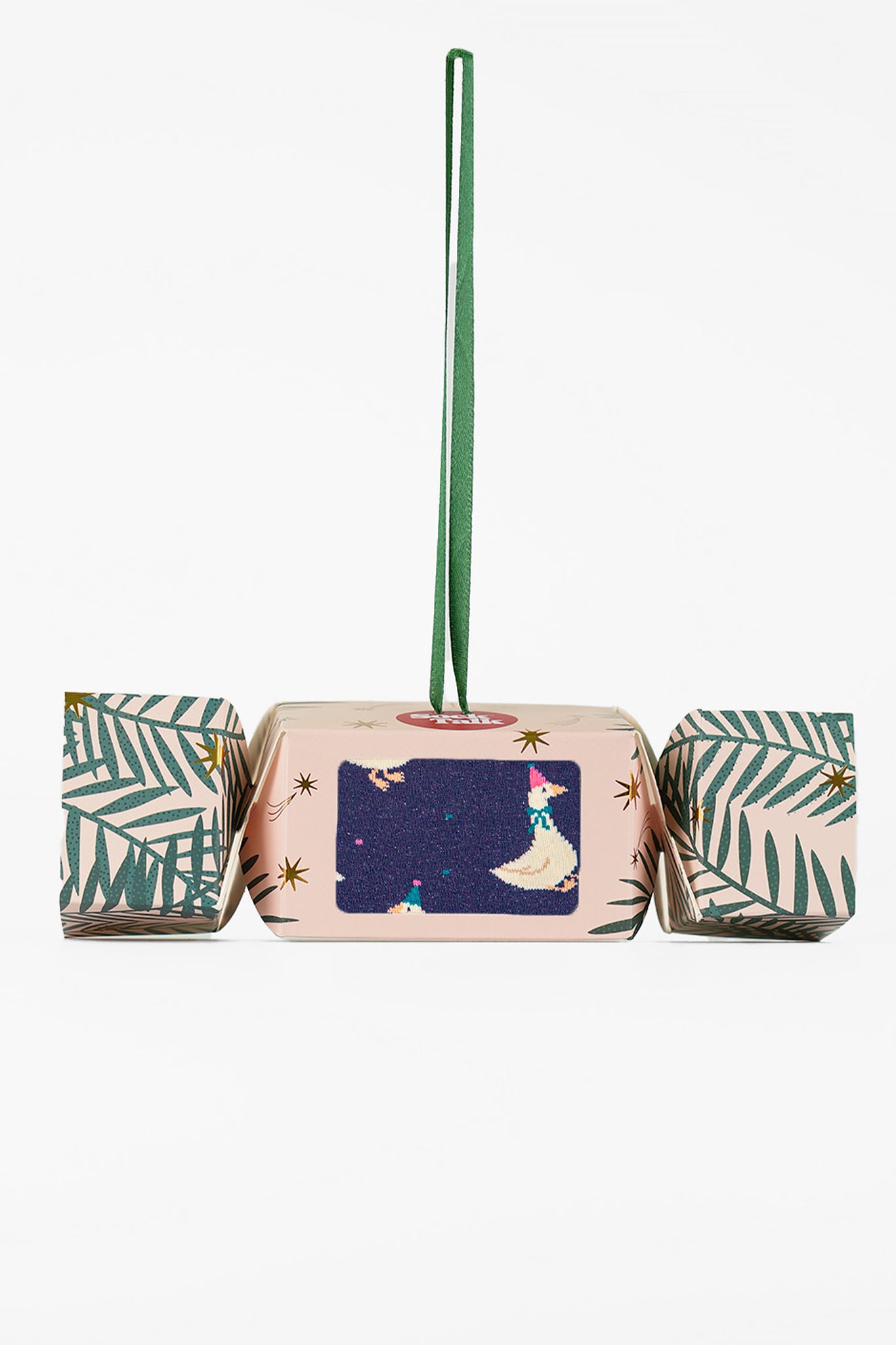 Silly Goose Bamboo Socks in a Christmas Cracker Gift Box
