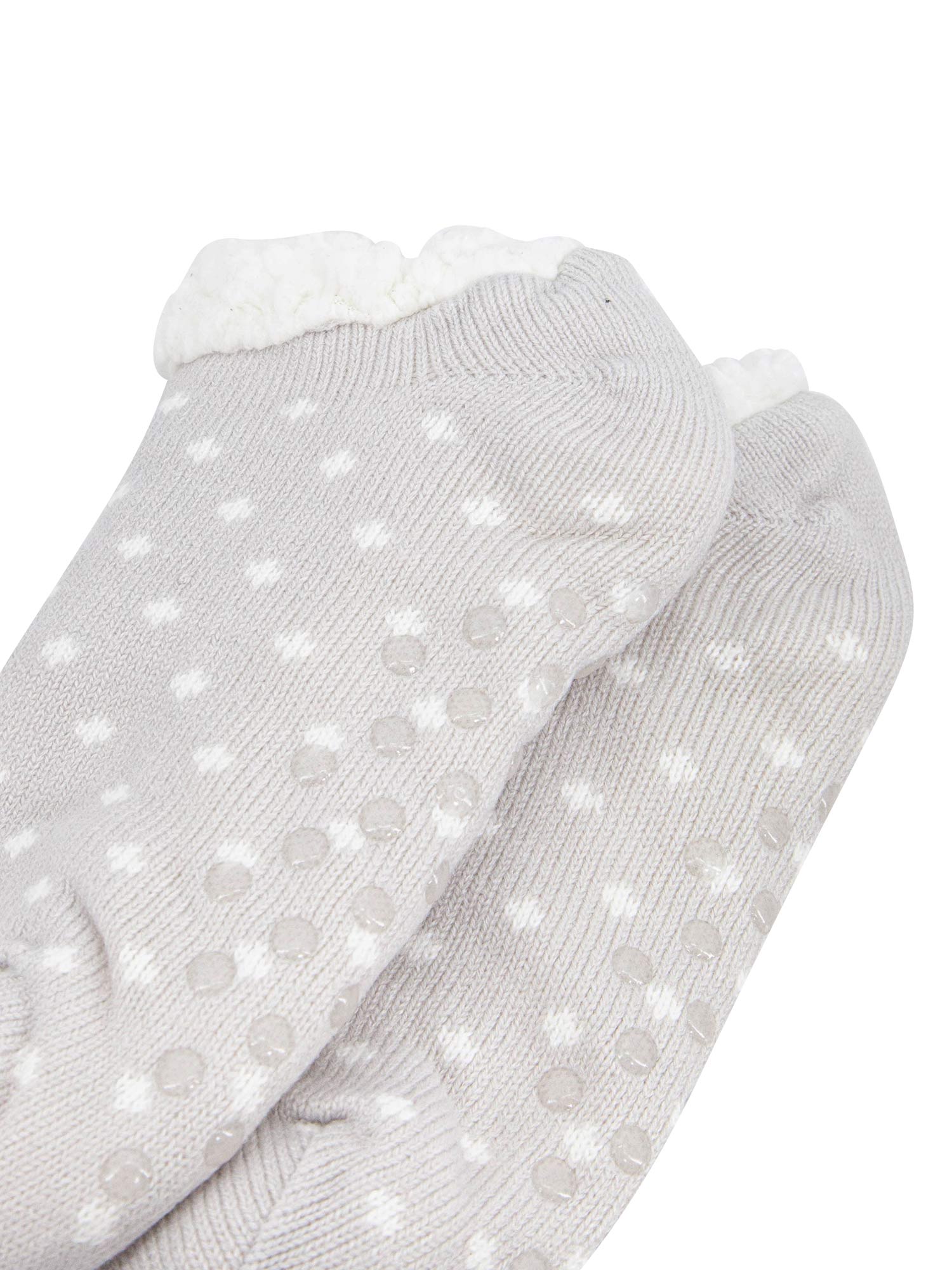 womens-short-slipper-socks-light-grey-spot-close-up-fluffy-lining