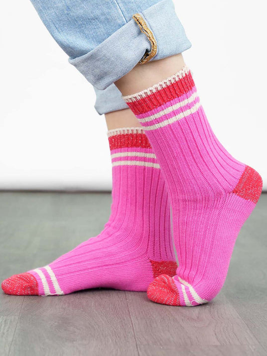 mid-calf-socks-in-pink-and-red