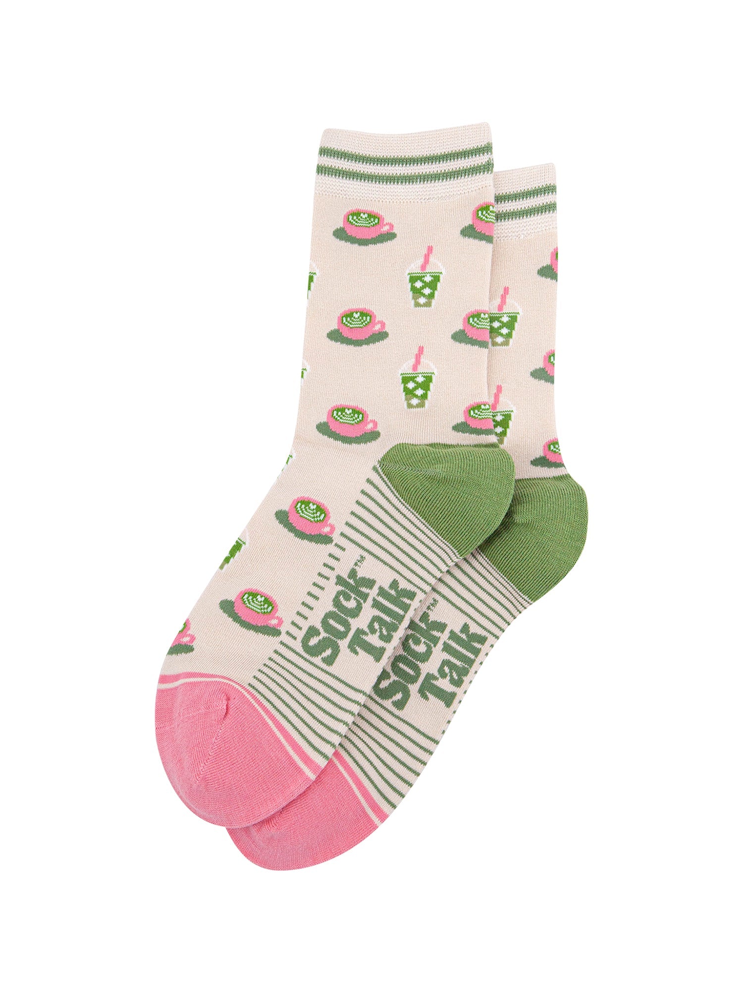 Matcha-Tea-Bamboo-Socks-in-Cream-Laid-Flat