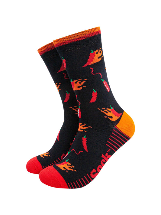 Hot-Chillies-Bamboo-Socks-in-Black-Mannequin
