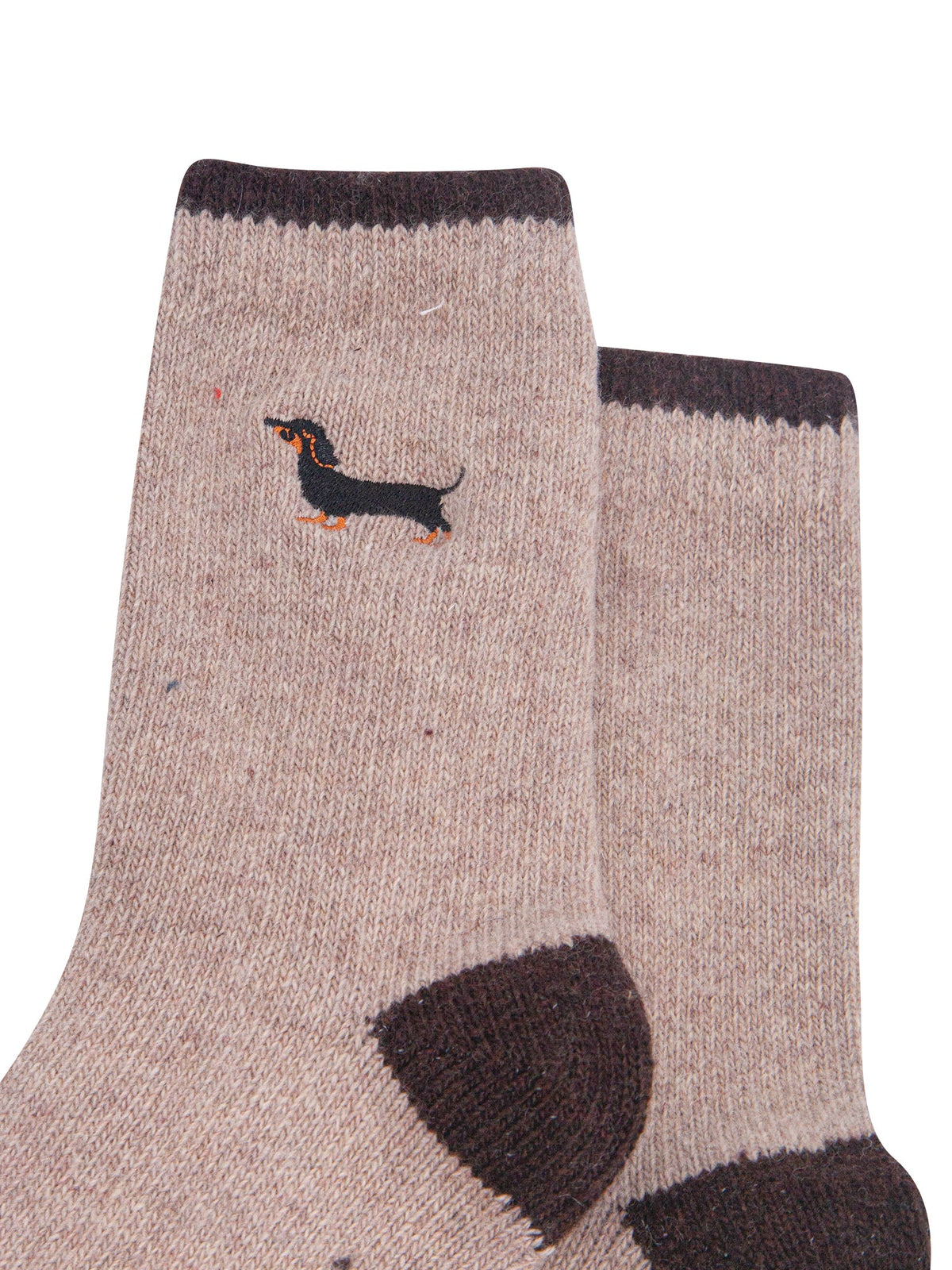 Sausage-Dog-Embroidered-Wool-Socks-in-Beige-Close-Up