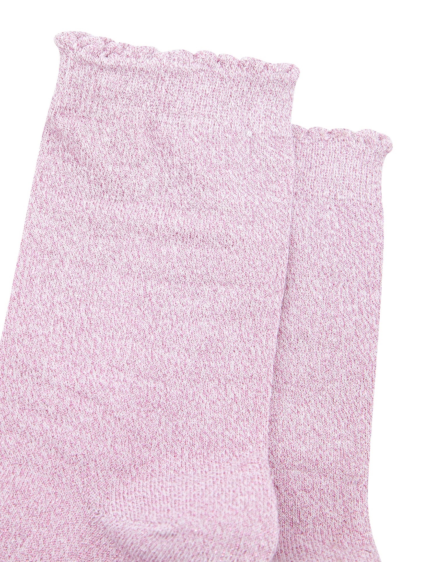 Plain-Combed-Cotton-Glitter-Socks-in-Soft-Pink-Closeup