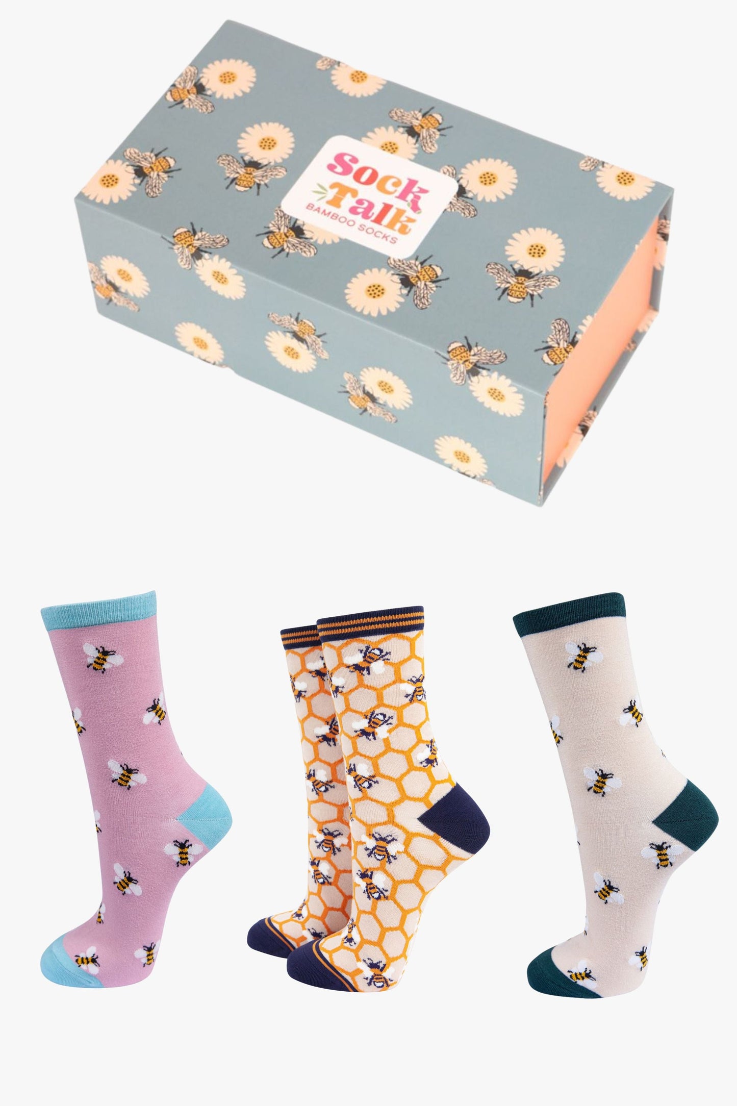 womens-socks-gift-box-pink-bees