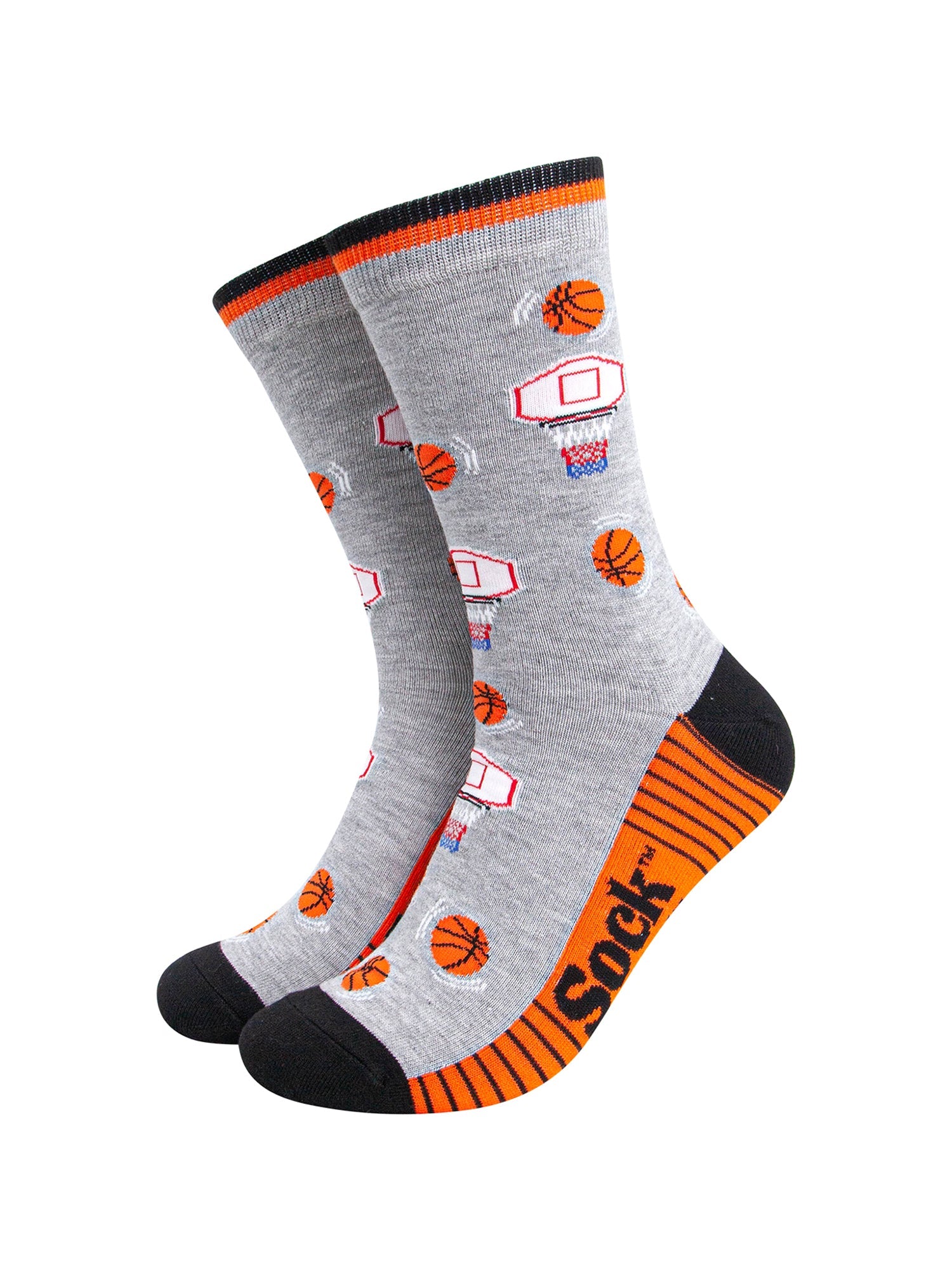 Basketball-Bamboo-Socks-in-Light-Grey-Mannequin