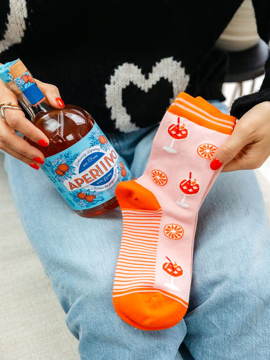 Aperitivo-Spritz-Bamboo-Socks-in-Pink