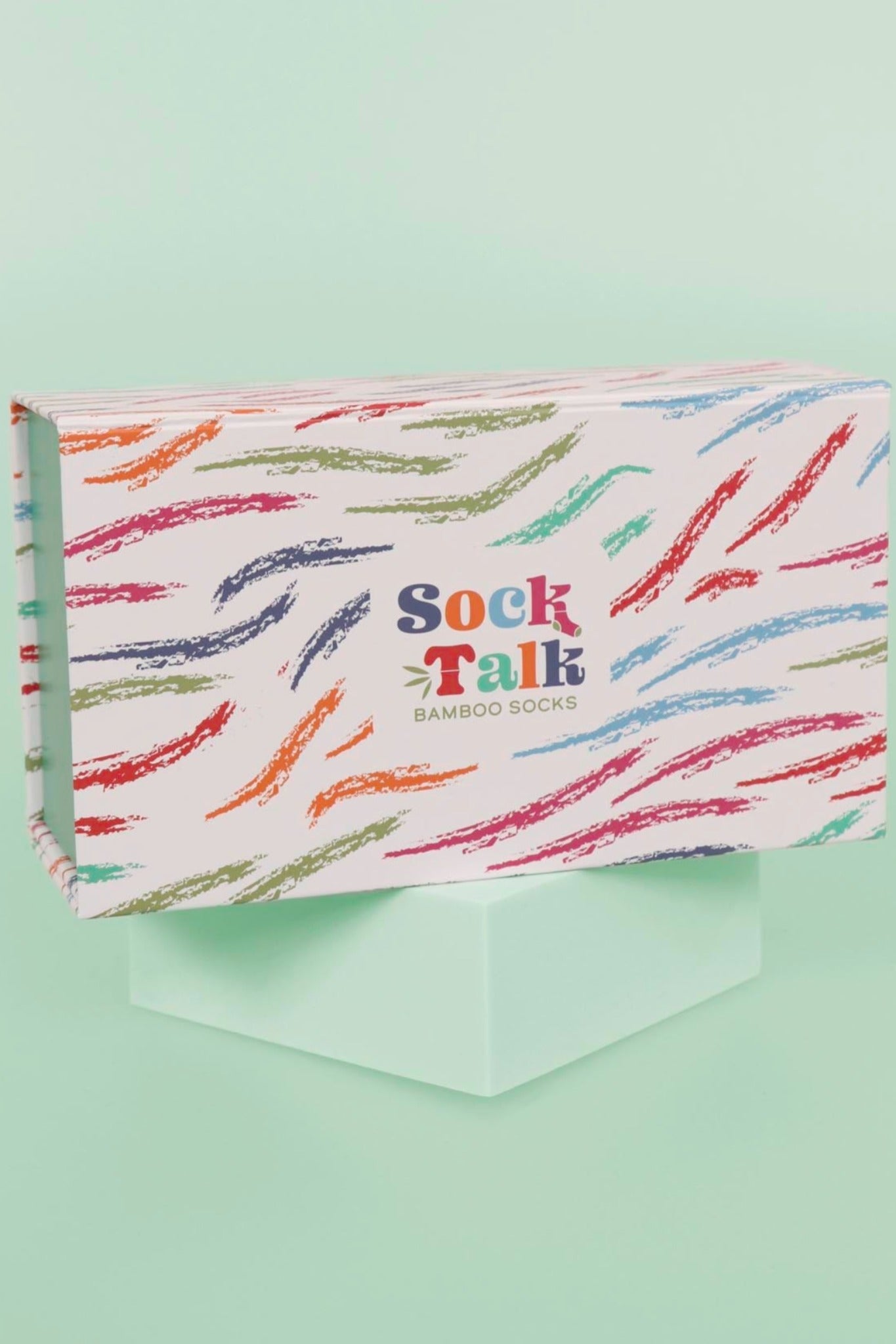 Create Your Own Gift Box - Rainbow Wave, EMPTY BOX