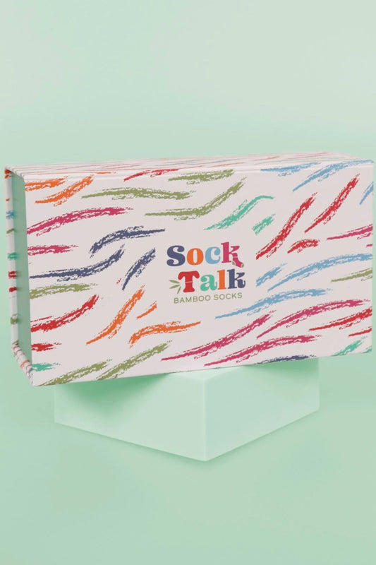 Create Your Own Gift Box - Rainbow Wave, EMPTY BOX