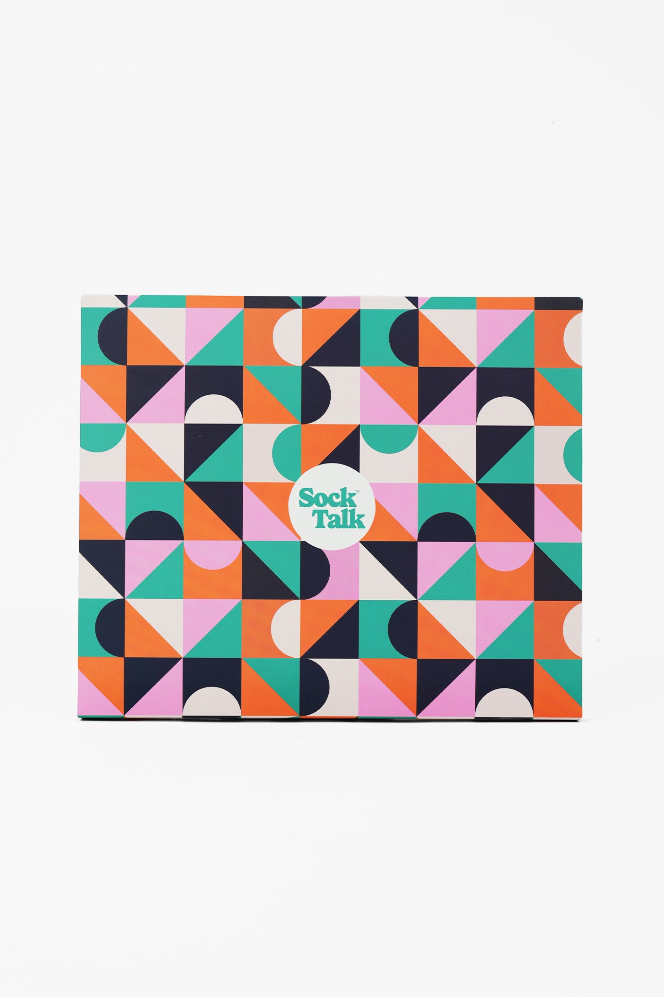 Sock Trio Gift Wrap - Multi, Geometric