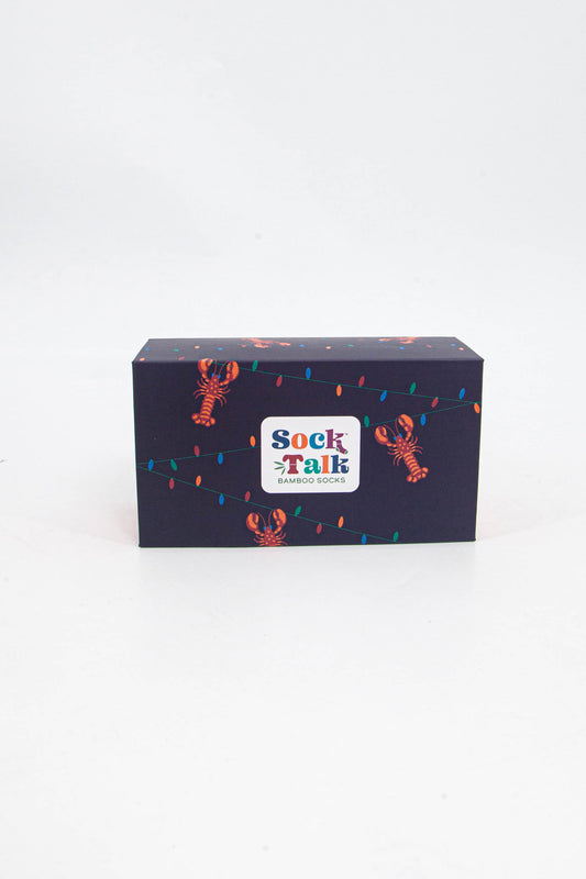 Create Your Own Gift Box - Lobster Party Lights, EMPTY BOX