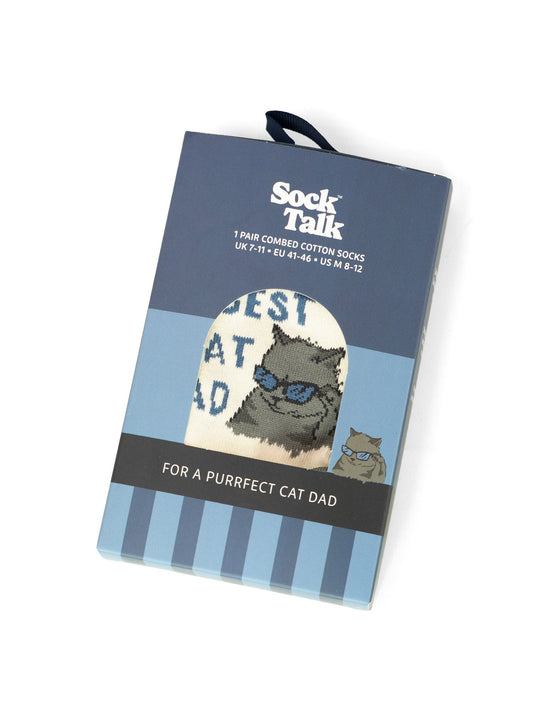 Cat-Dad-Combed-Cotton-Socks-Matchbox-Giftset