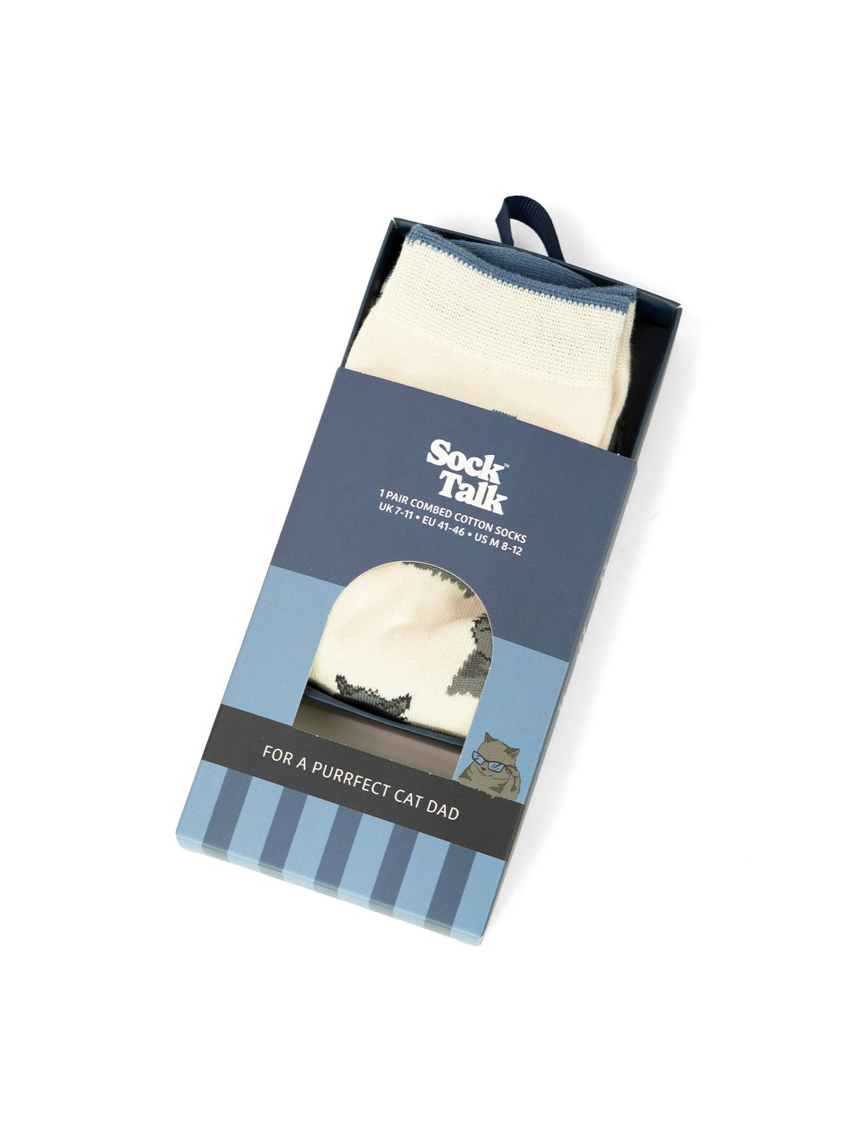 Cat-Dad-Combed-Cotton-Socks-Matchbox-Giftset