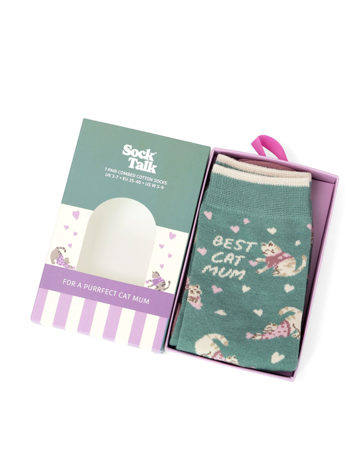 Cat-Mum-Combed-Cotton-Socks-Matchbox-Giftset