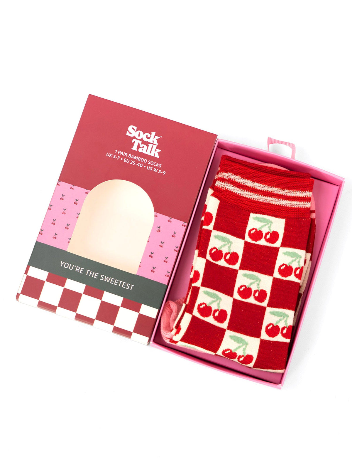 Cherries-Bamboo-Socks-Matchbox-Giftset