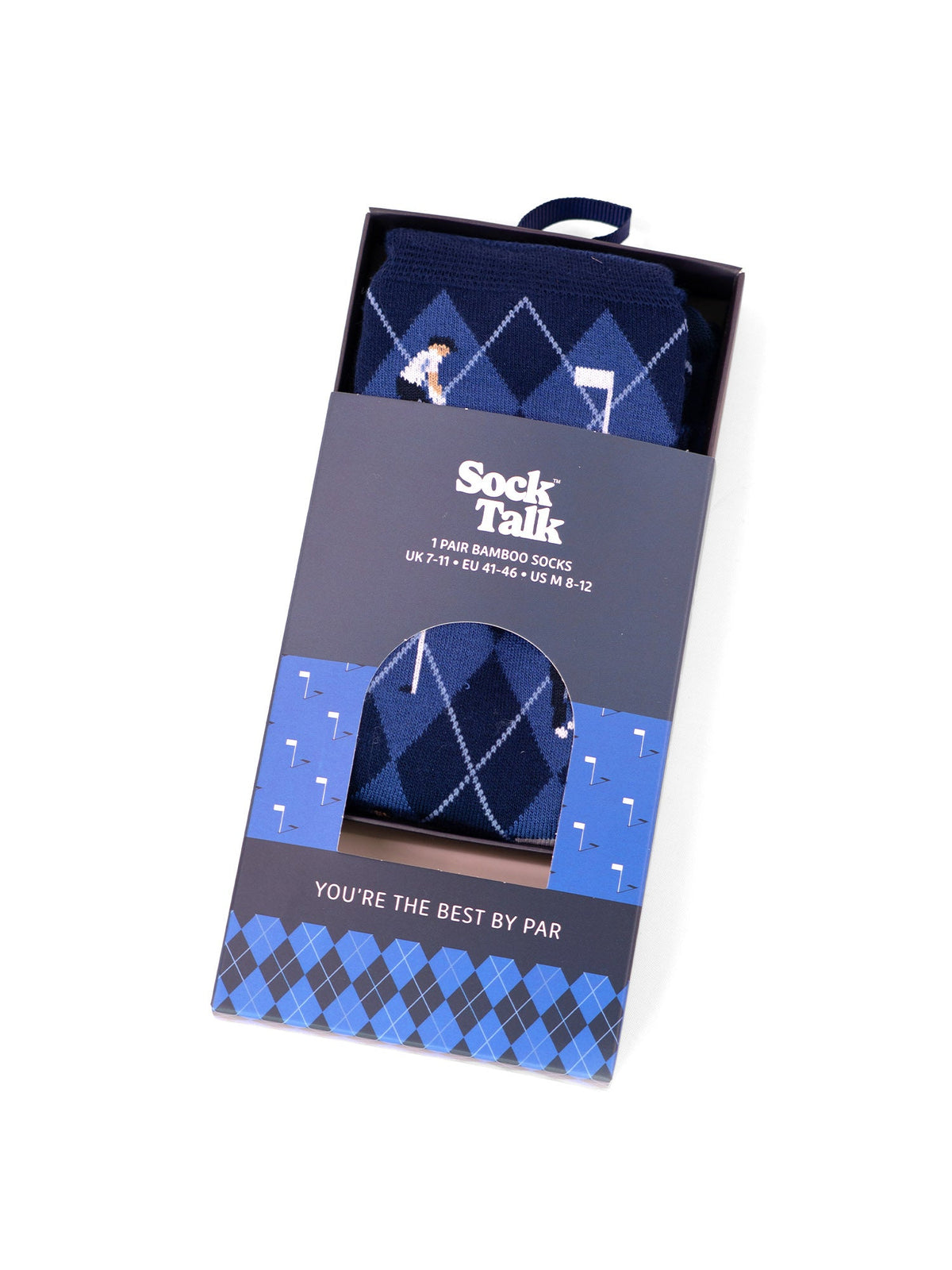 Golf-Bamboo-Socks-Matchbox-Giftset