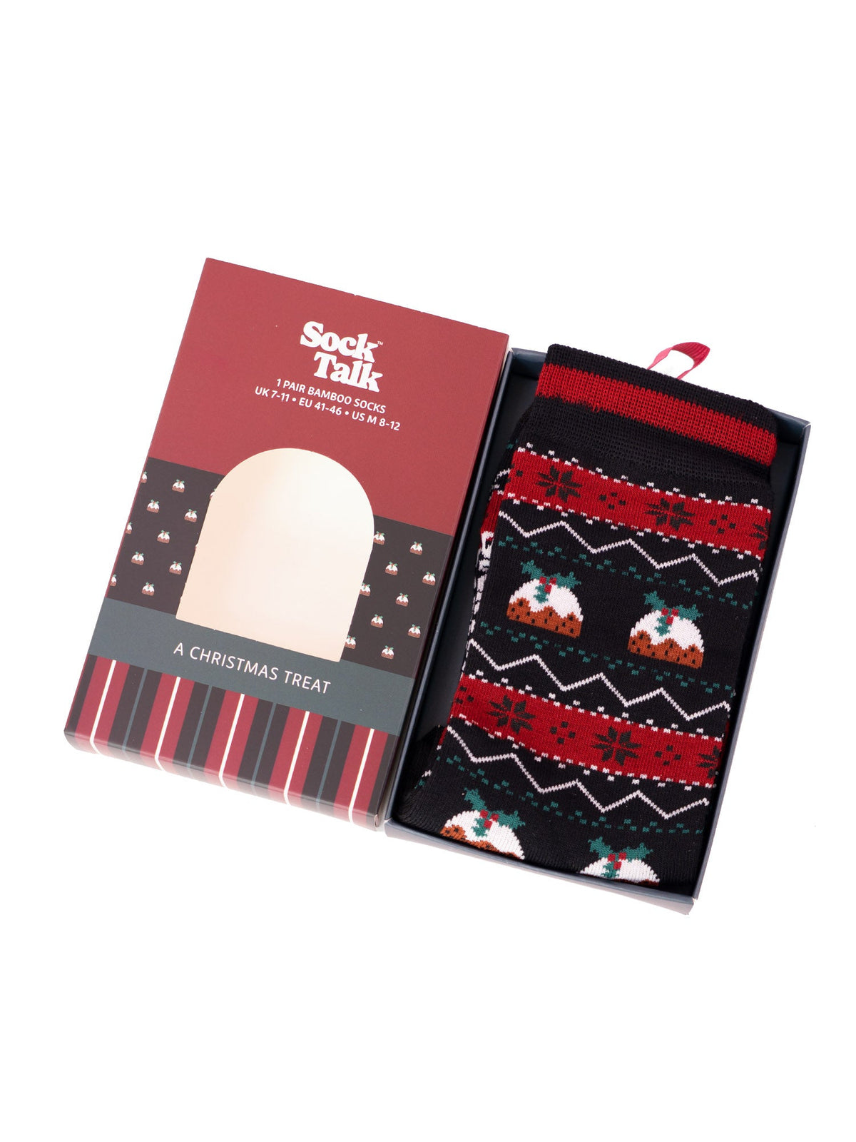 Christmas-Pudding-Bamboo-Socks-Matchbox-Giftset
