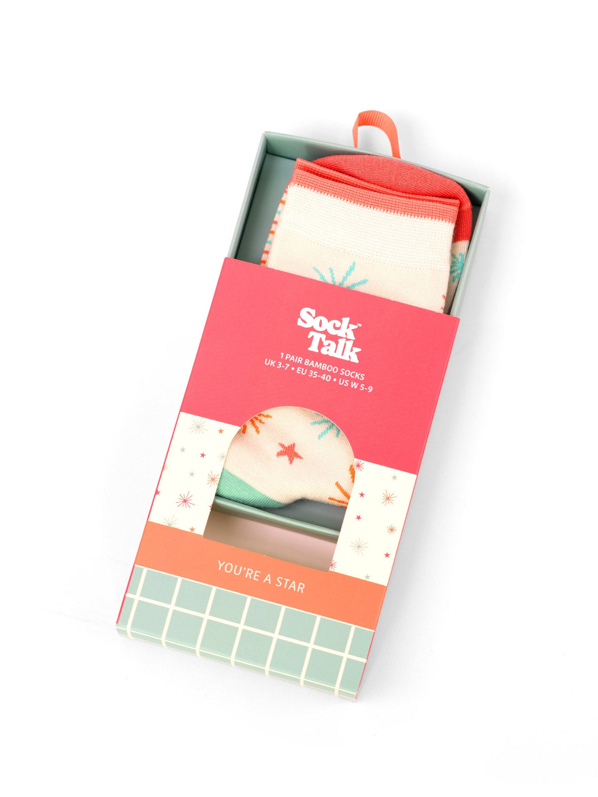 You're-a-Star-Bamboo-Socks-Matchbox-Giftset