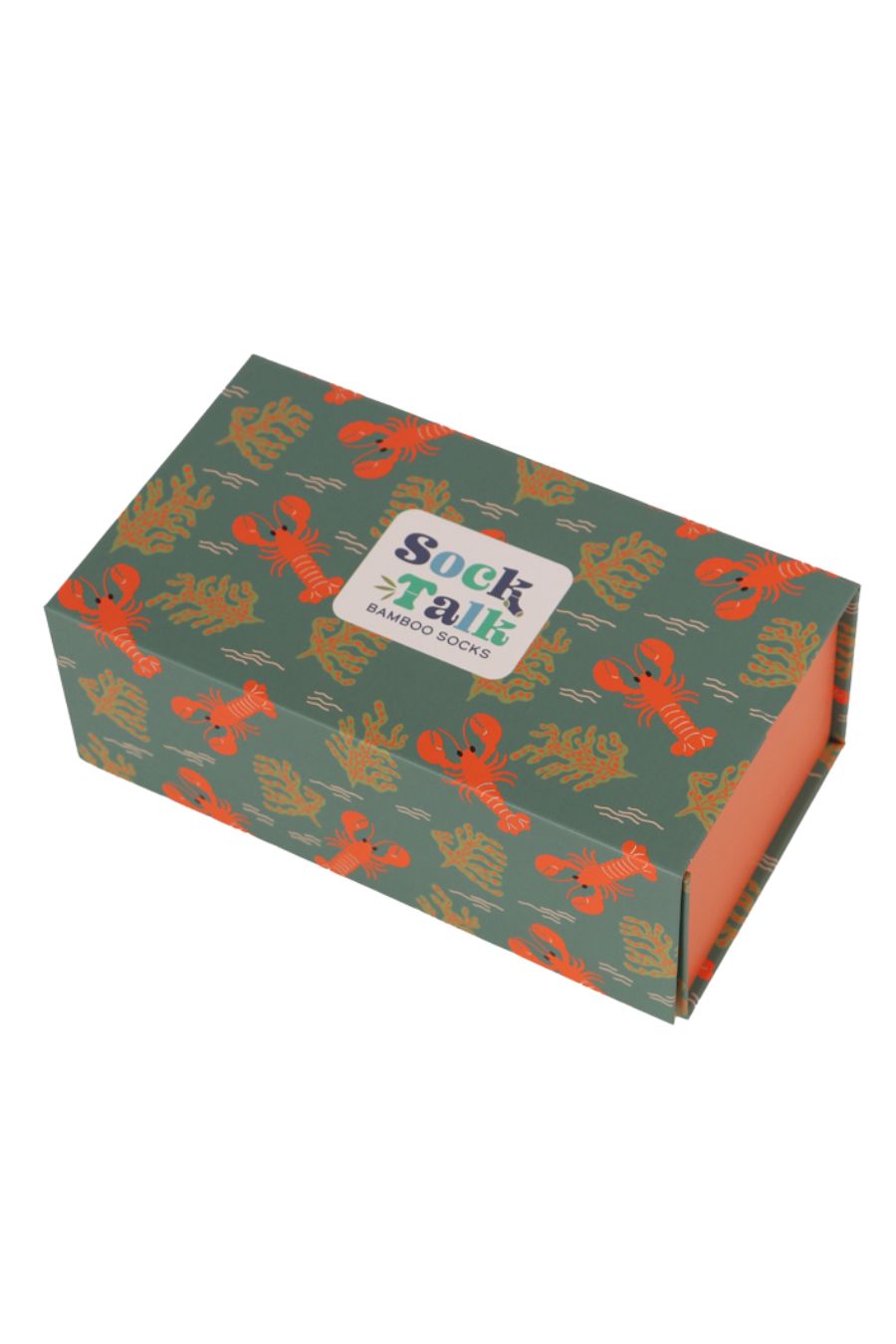 Create Your Own Gift Box - Underwater Lobsters, EMPTY BOX
