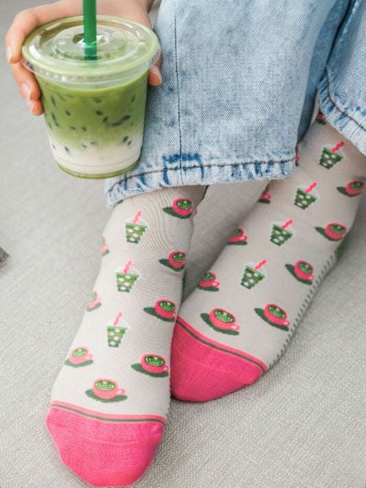 Matcha-Tea-Bamboo-Socks-in-Cream