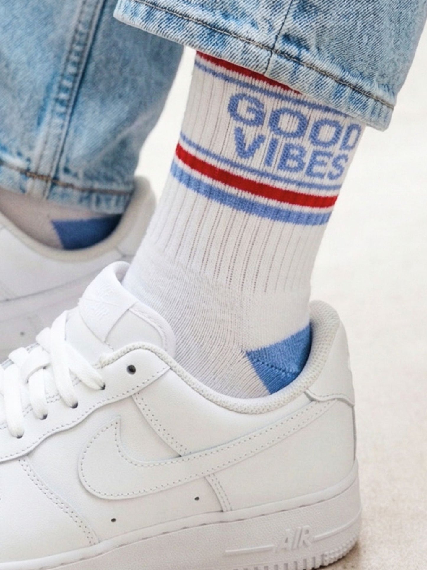 Good-Vibes-Organic-Cotton-Sports-Socks-in-White