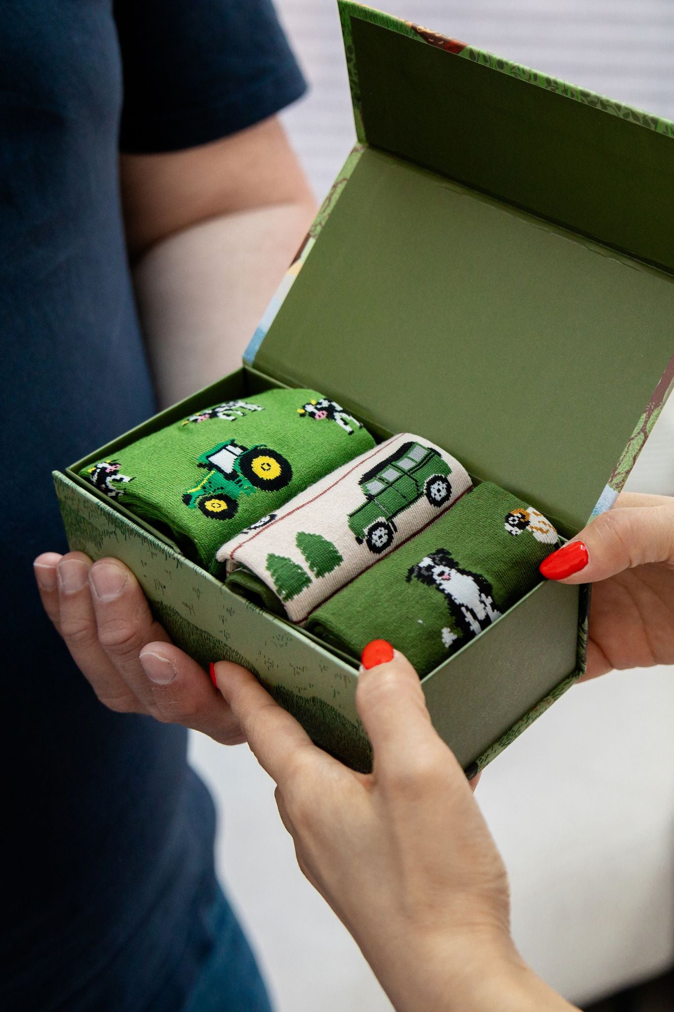 Men's Create Your Own Sock Trio Gift Box