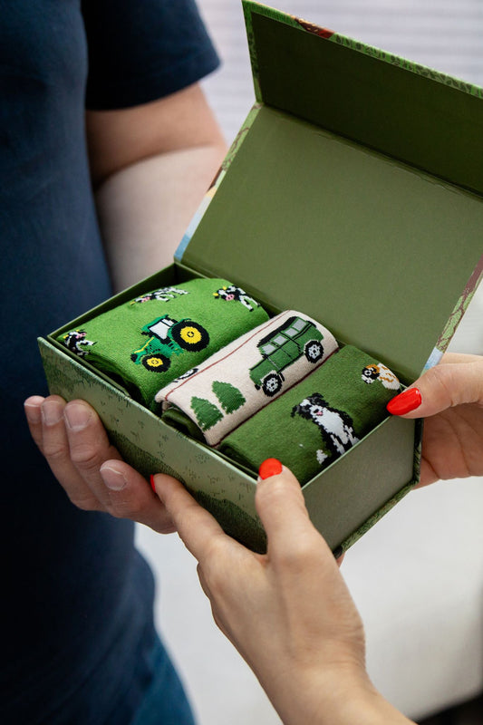Men's Create Your Own Sock Trio Gift Box