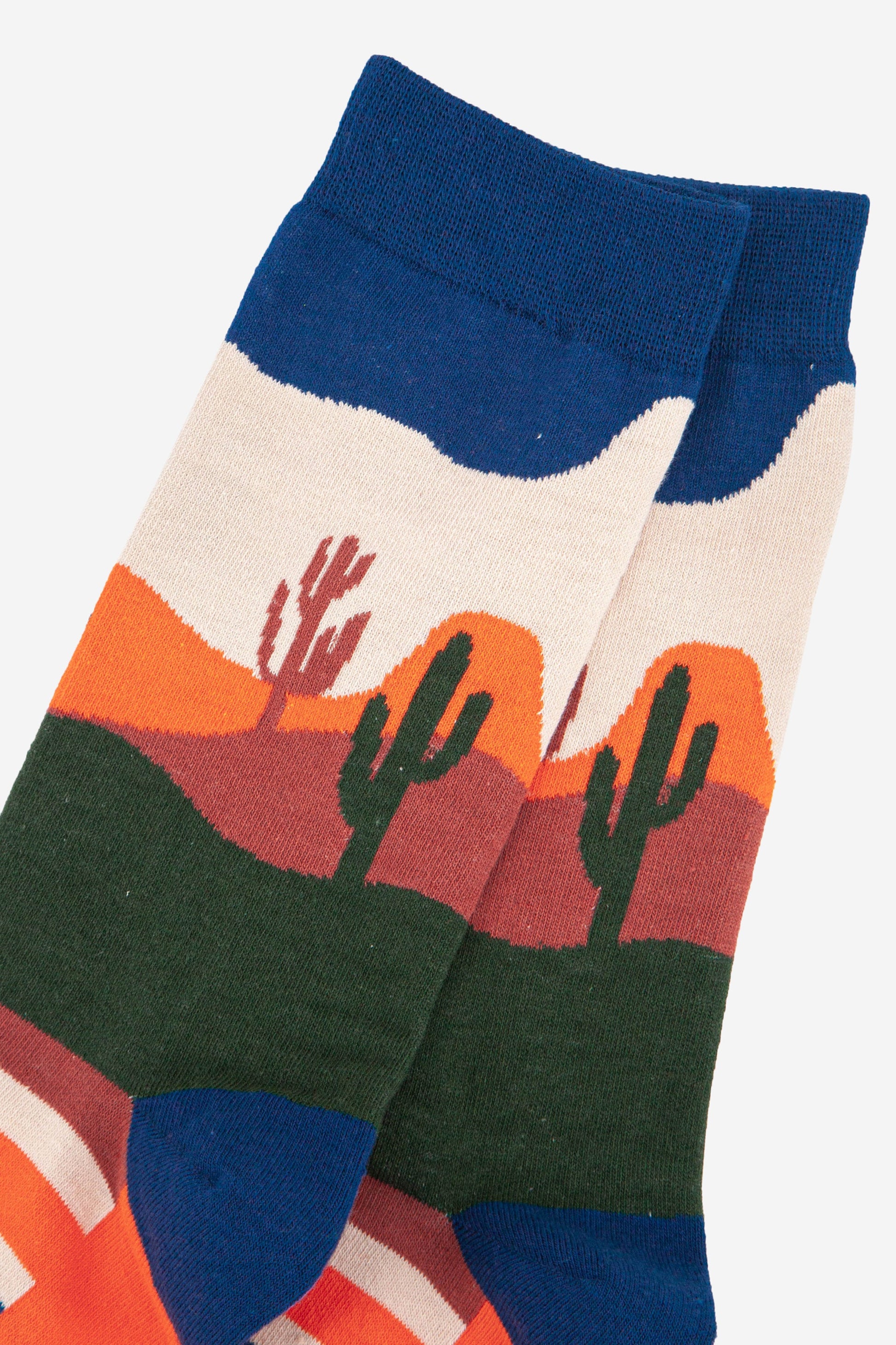 close up of the wild west desert cactus design
