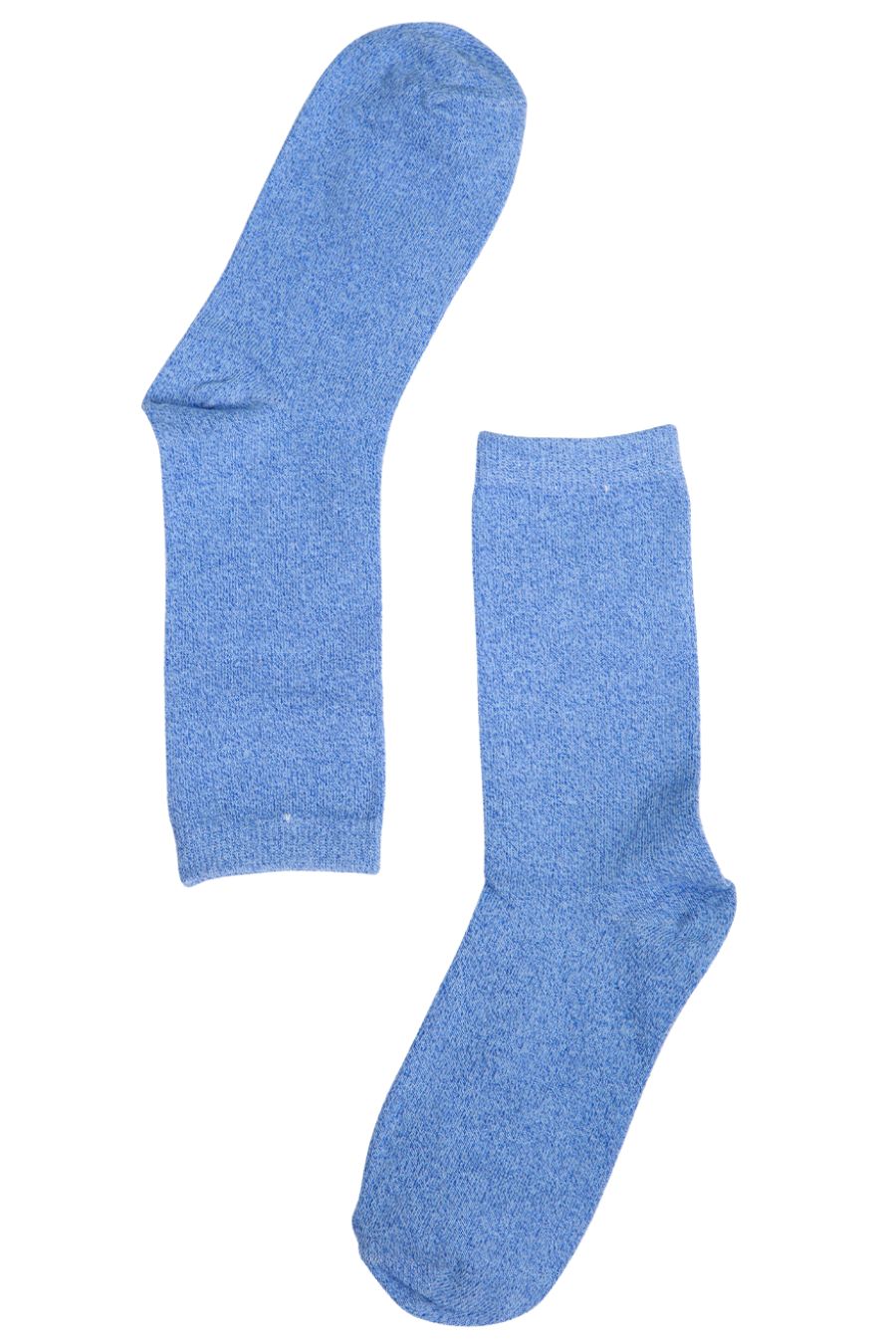 blue sparkly glitter ankle socks